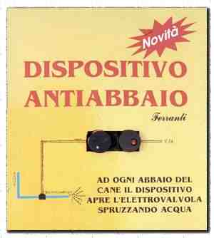 Dispositivo antiabbaio